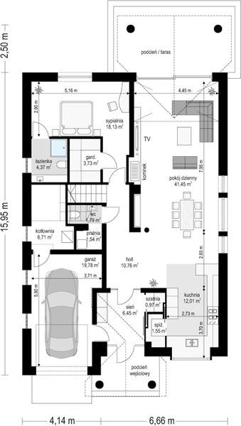 Parter projektu Dom na parkowej 7 B