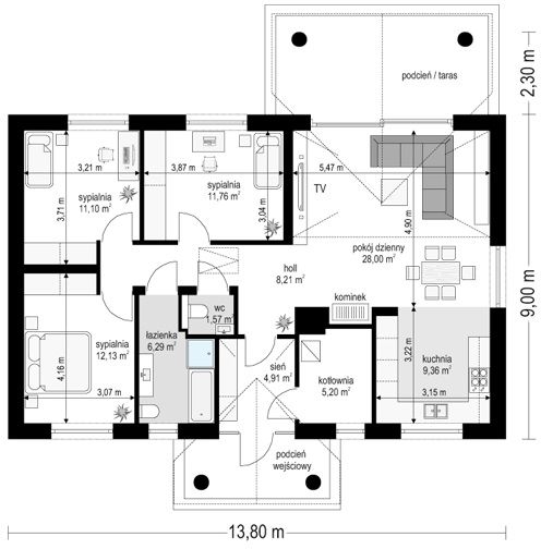 Parter projektu Dom na Dębowej