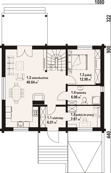 Parter projektu Jaworki 19 dw