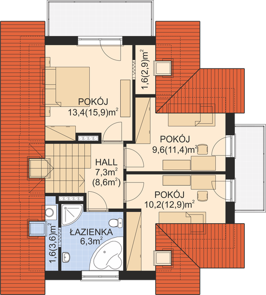 Poddasze projektu APS 139