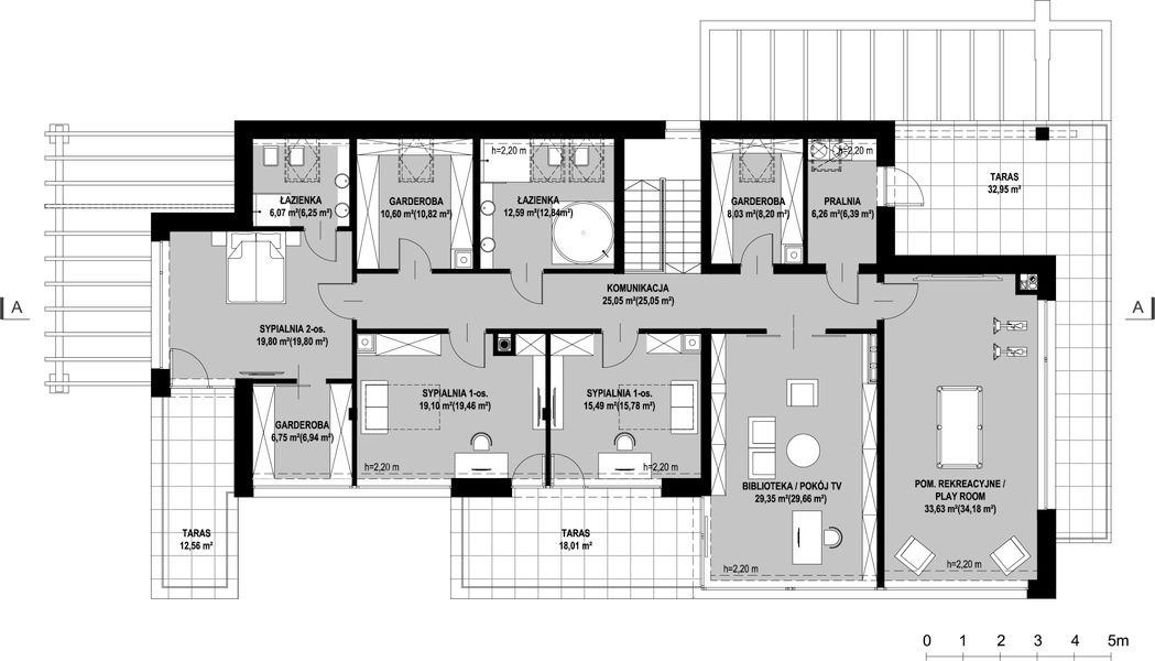Poddasze projektu New House 21