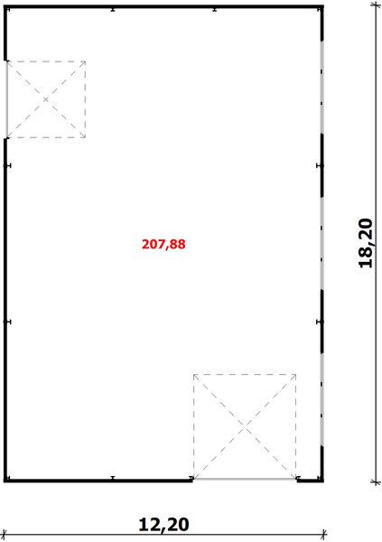 Parter projektu G207DS w konstrukcji stalowej