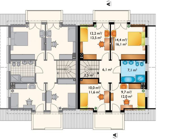 Poddasze projektu Lila Bo Duo (1650)