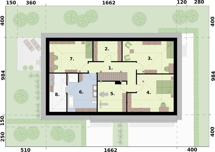 Poddasze projektu Torino