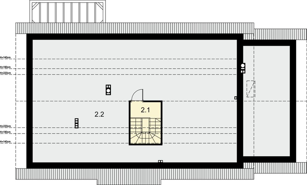 Poddasze projektu Tamara 4