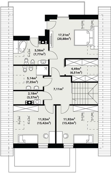 Poddasze projektu Dana 2