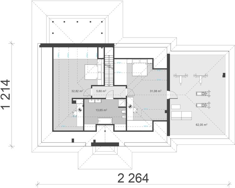 Poddasze projektu uA121