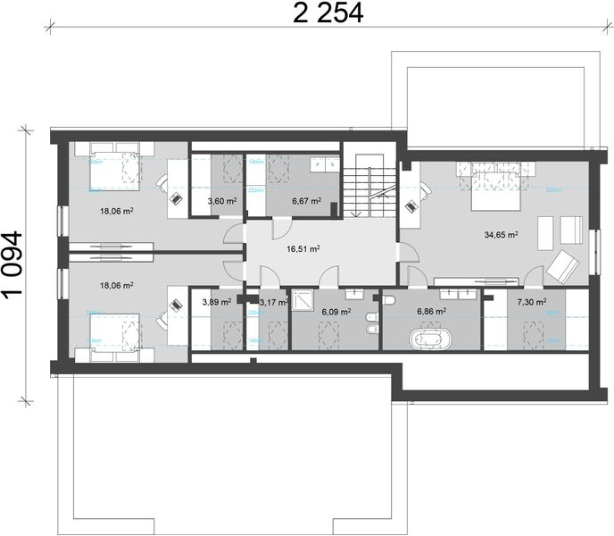 Poddasze projektu uA122