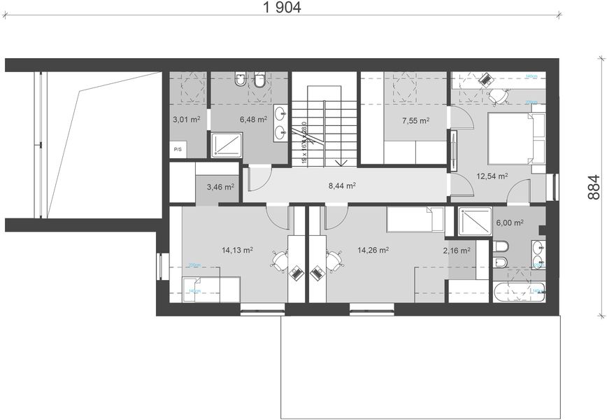 Poddasze projektu uA92
