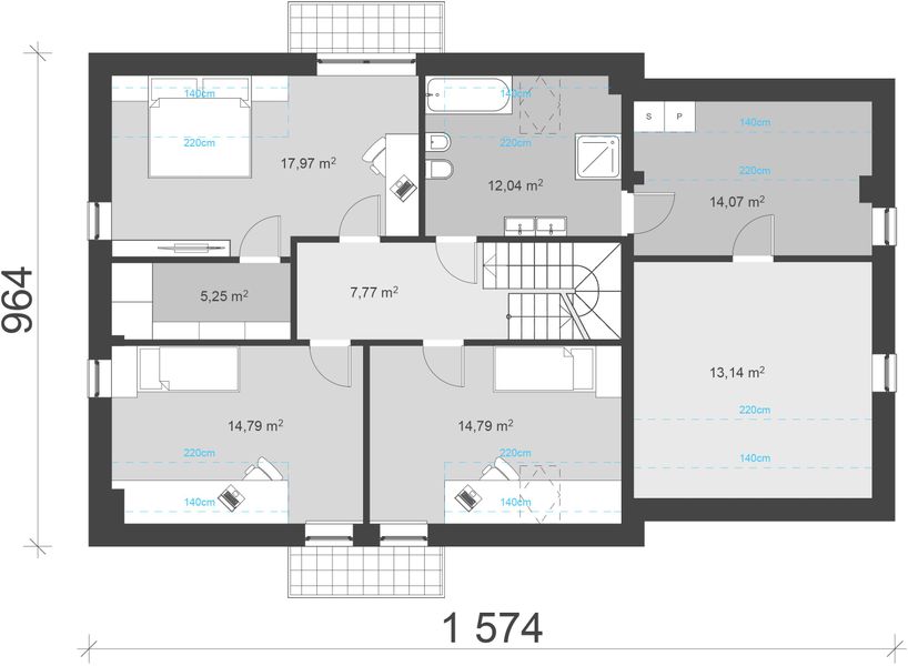Poddasze projektu uA119