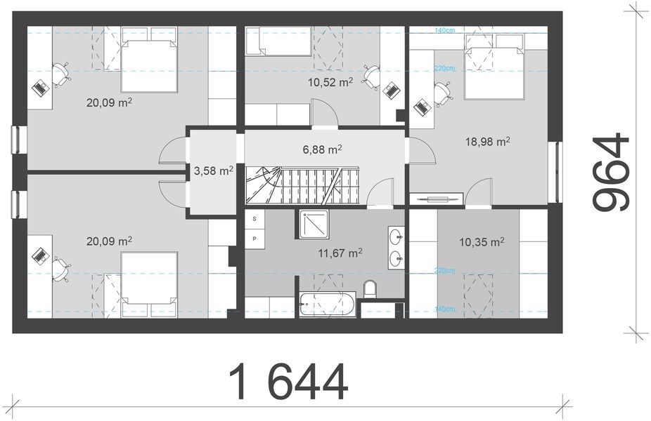 Poddasze projektu uA126