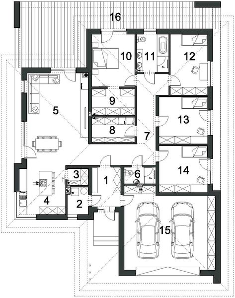 Parter projektu Śmiały D58 wariant I