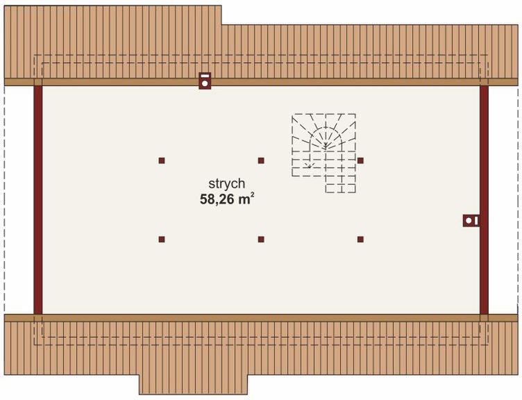 Poddasze projektu Enzo 1