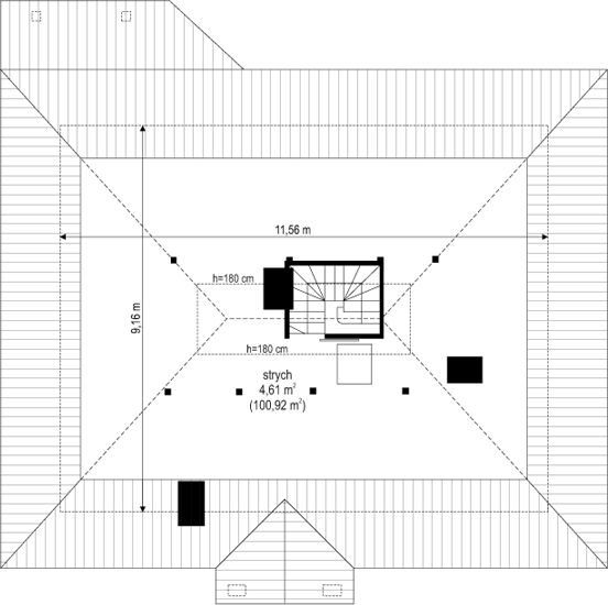 Poddasze projektu Cztery kąty 4
