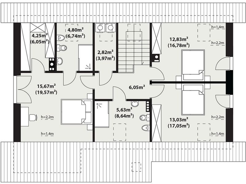 Poddasze projektu Fila
