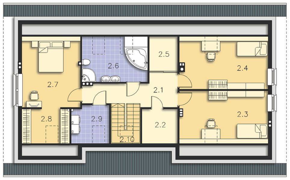 Poddasze projektu Nikozja III LMP349b
