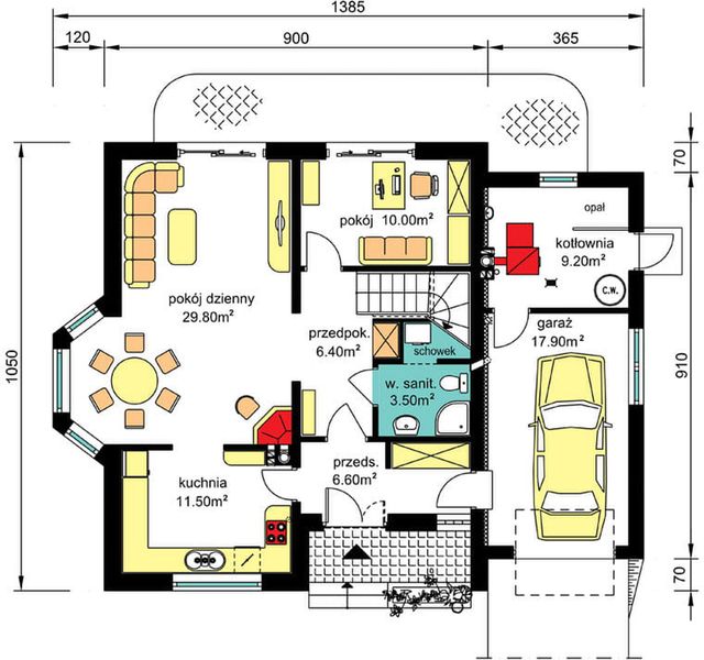 Parter projektu BW-10 wariant 4