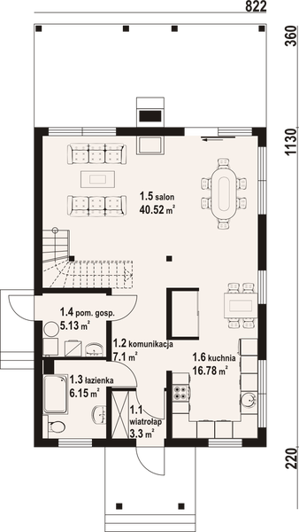 Parter projektu Głogoczów 13 dws