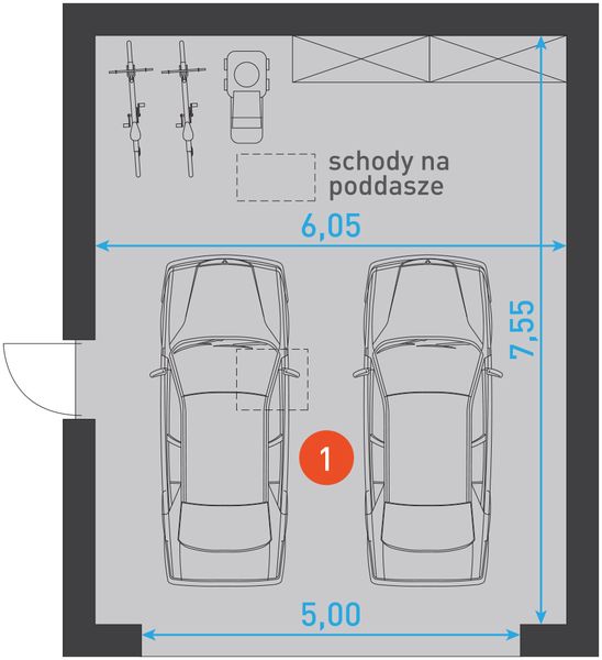 Parter projektu Garaż G2