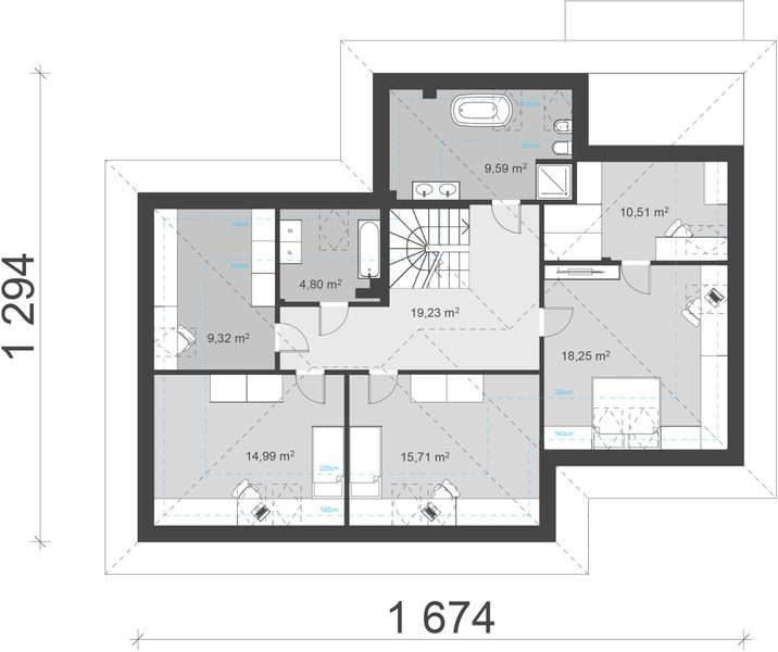 Poddasze projektu uA106