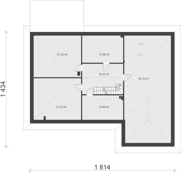 Poddasze projektu uA129