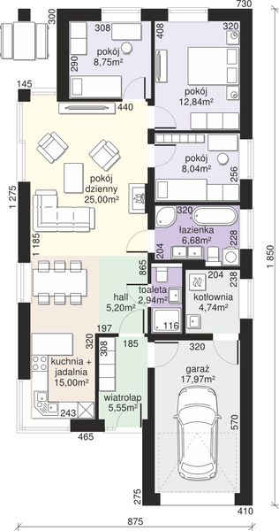 Parter projektu Dom przy Pastelowej 16 D bis