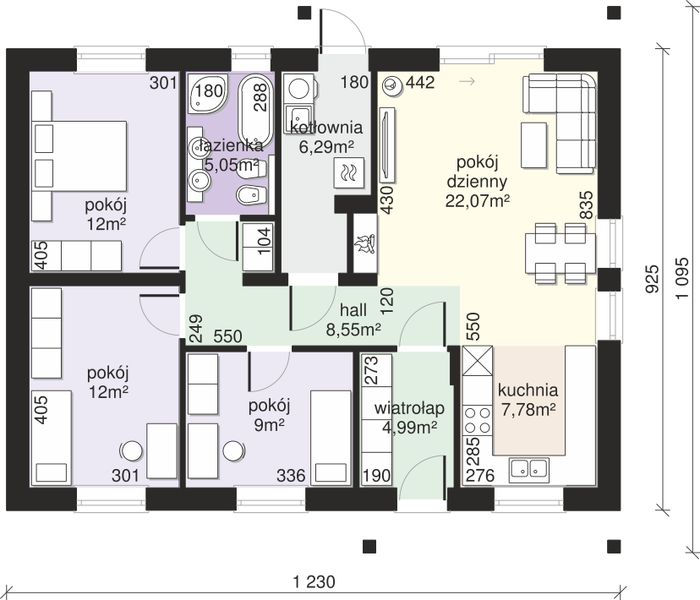 Parter projektu Dom przy Bukowej 21
