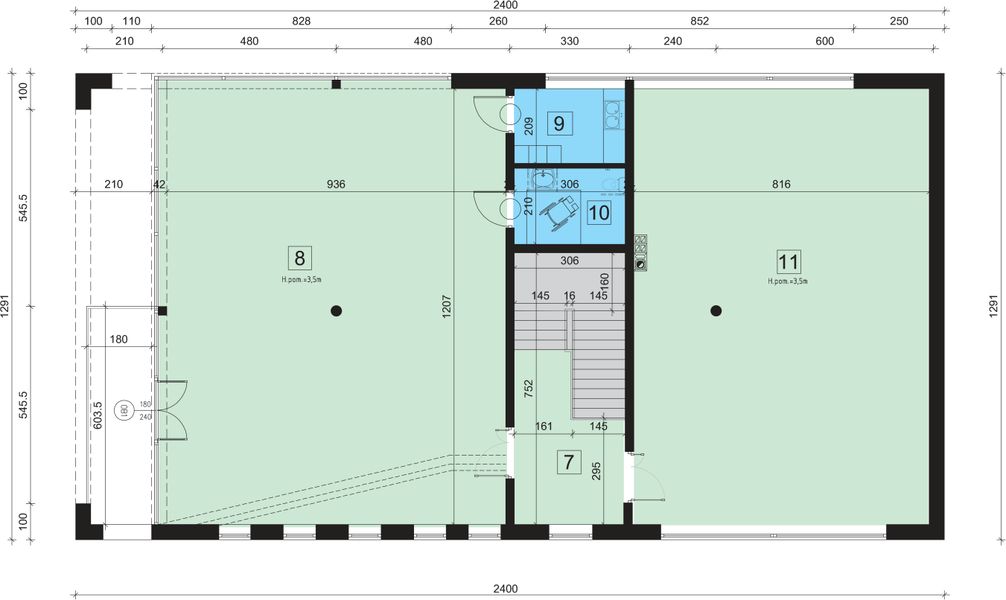 Piętro 1 projektu at-163