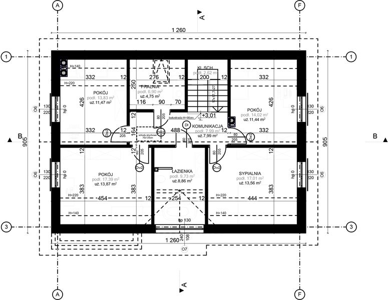 Poddasze projektu Neos