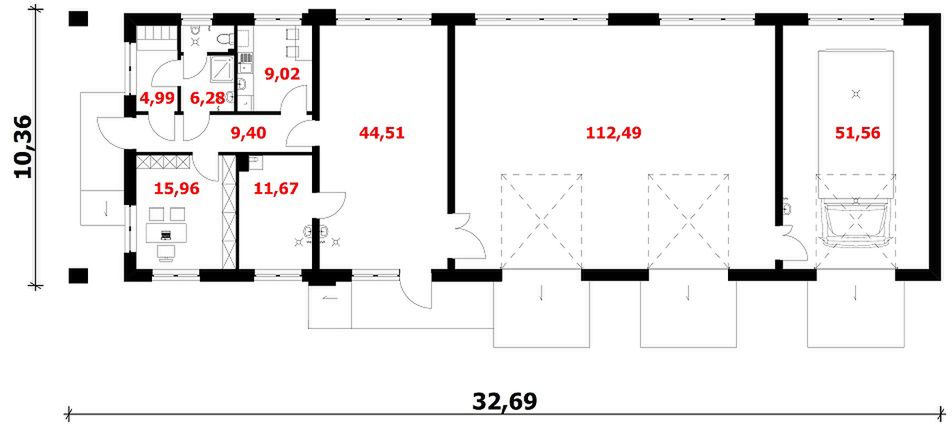 Parter projektu Budynek usługowy BU-265