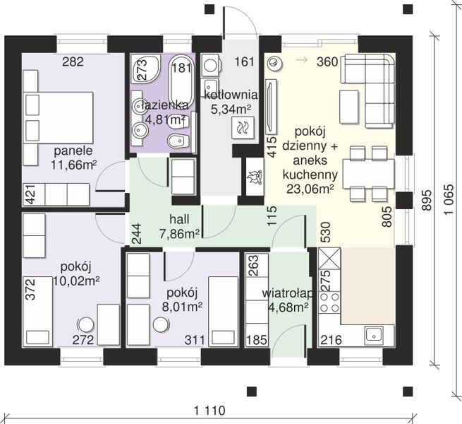 Parter projektu Dom przy Bukowej 22