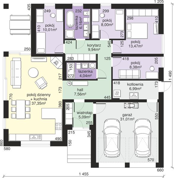 Parter projektu Dom przy Przyjemnej 20 bis