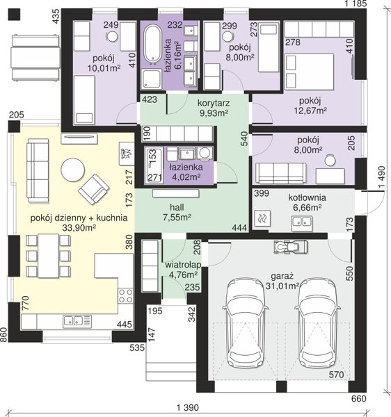 Parter projektu Dom przy Przyjemnej 22