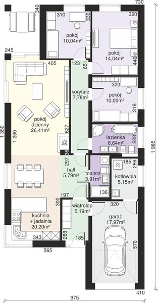 Parter projektu Dom przy Pastelowej 18 D bis