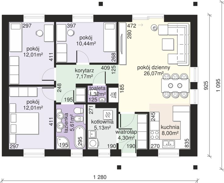 Parter projektu Dom przy Bukowej 25