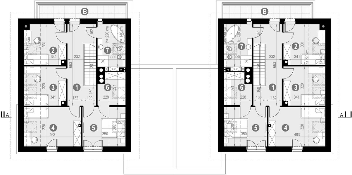 Poddasze projektu HomeKoncept 72 D