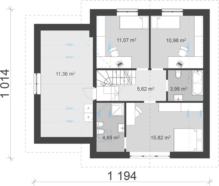Poddasze projektu uA132
