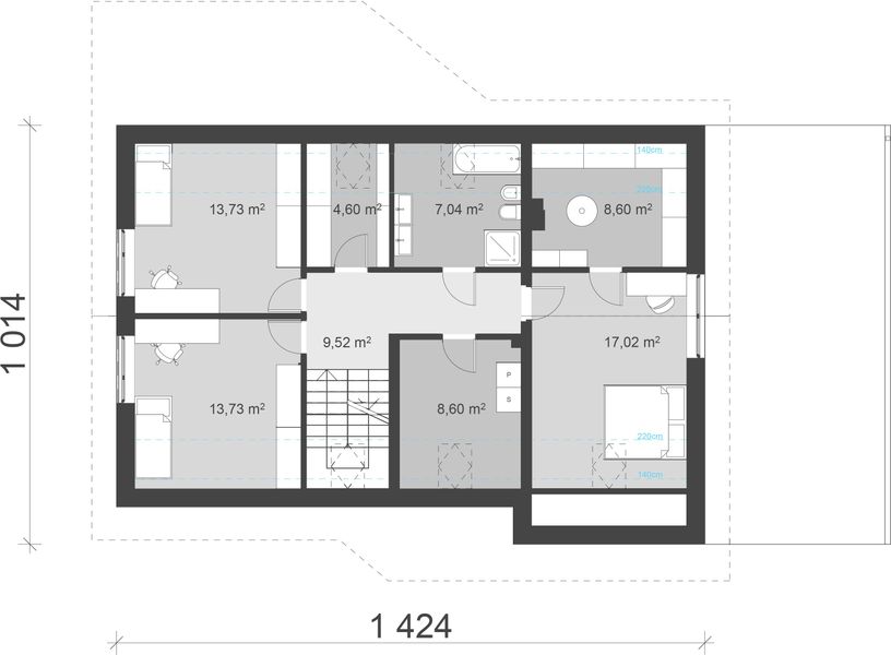 Poddasze projektu uA134