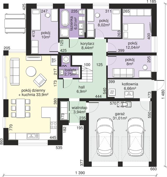 Parter projektu Dom przy Przyjemnej 29 bis