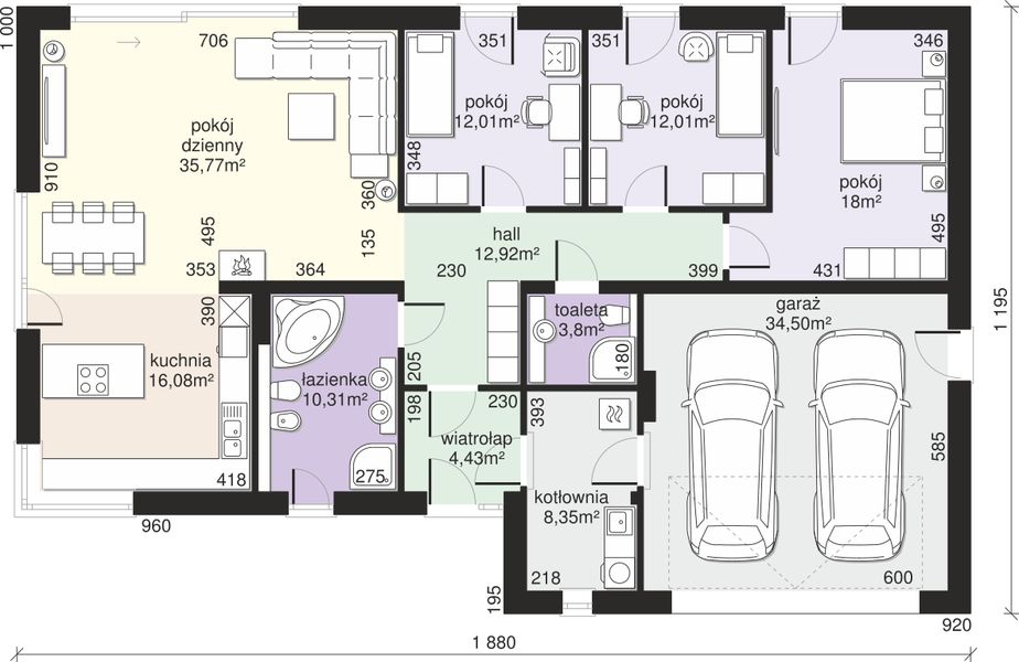 Parter projektu Dom przy Przyjemnej 28 bis