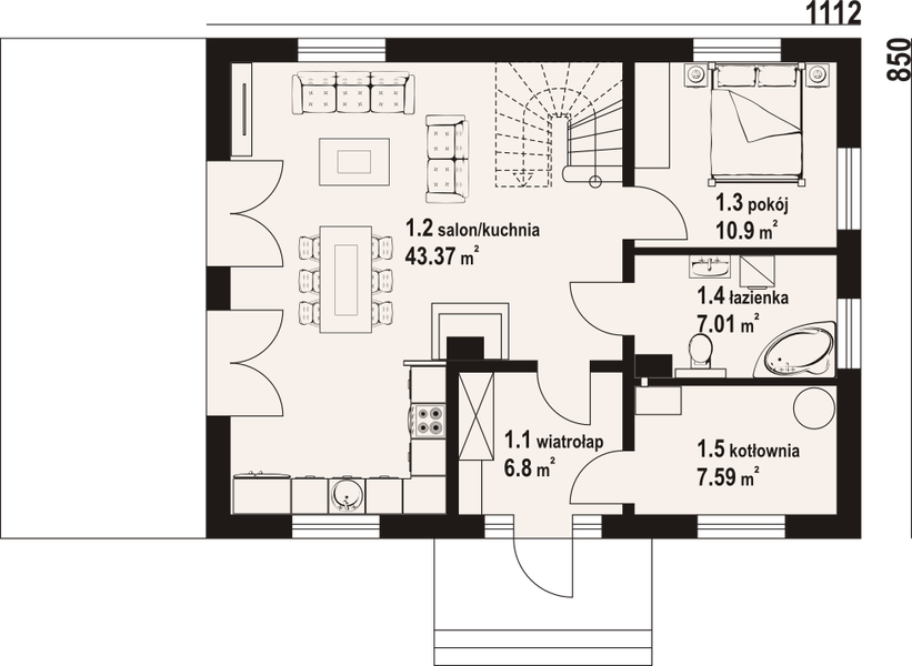Parter projektu Żarowo 1m