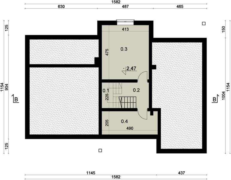 Piwnica projektu Sej-pro 024 energo