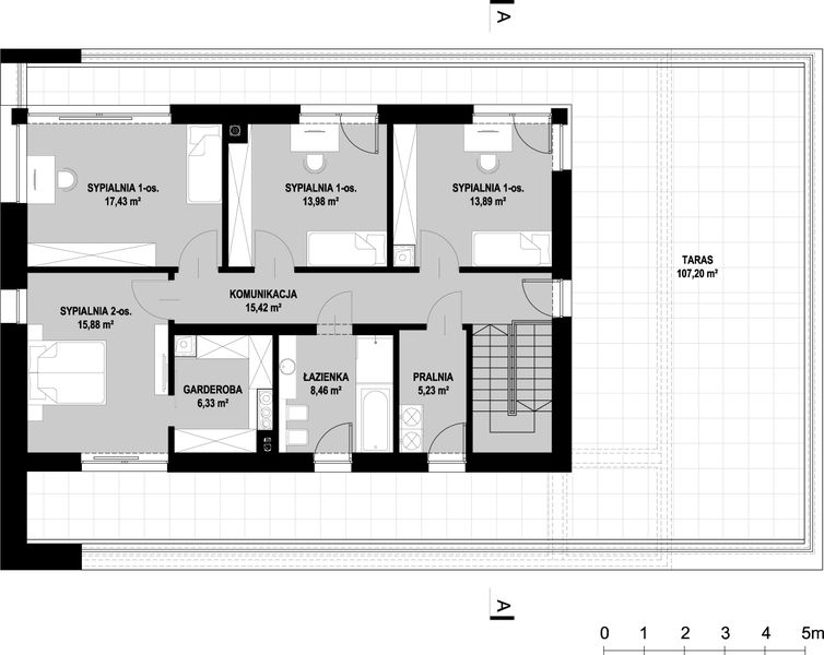 Piętro 1 projektu New House 27