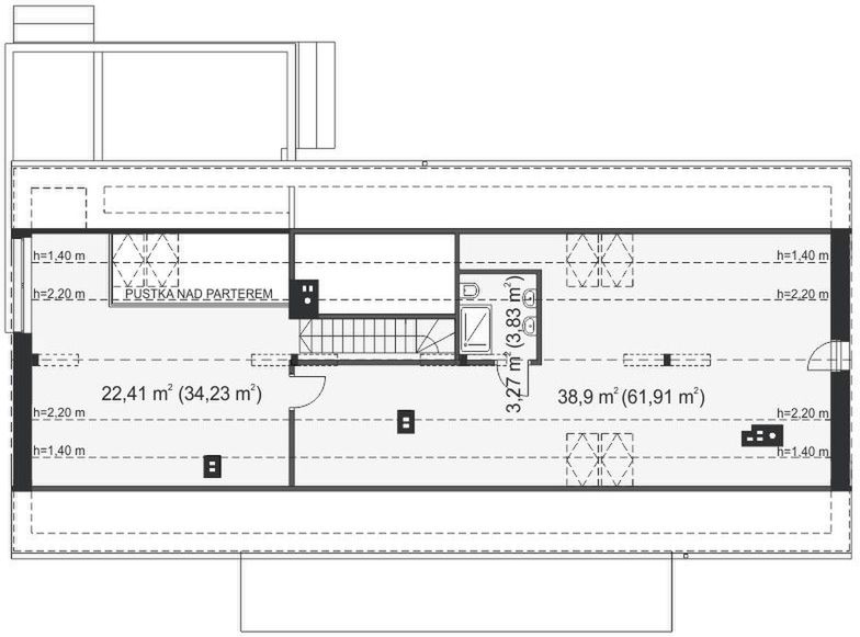 Poddasze projektu DomStudio 07