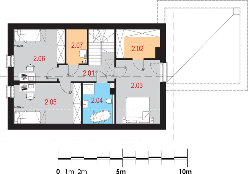 Poddasze projektu Reficio I G2