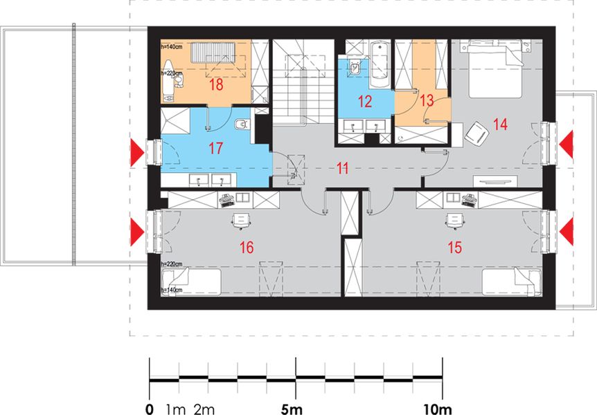 Poddasze projektu Vicinus I G1