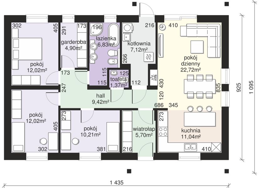 Parter projektu Dom przy Bukowej 38