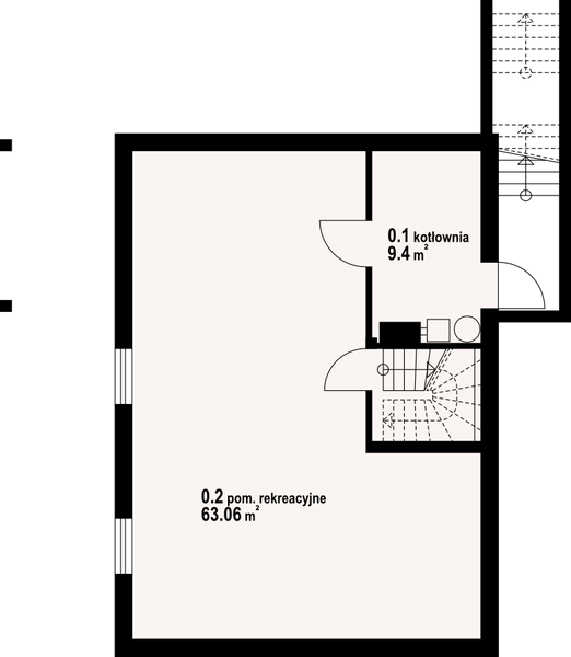 Piwnica projektu Rydzów dw 9