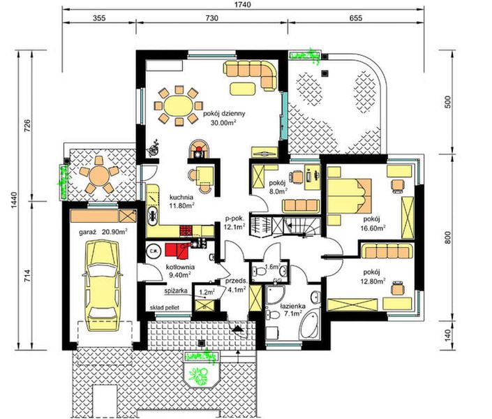 Parter projektu BW-39 wariant 7