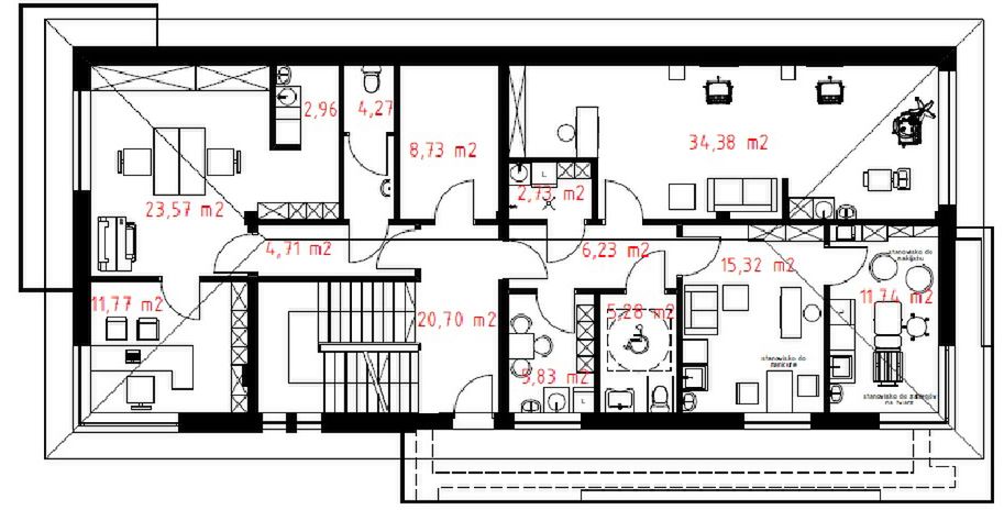 Piętro 1 projektu Primavera 2